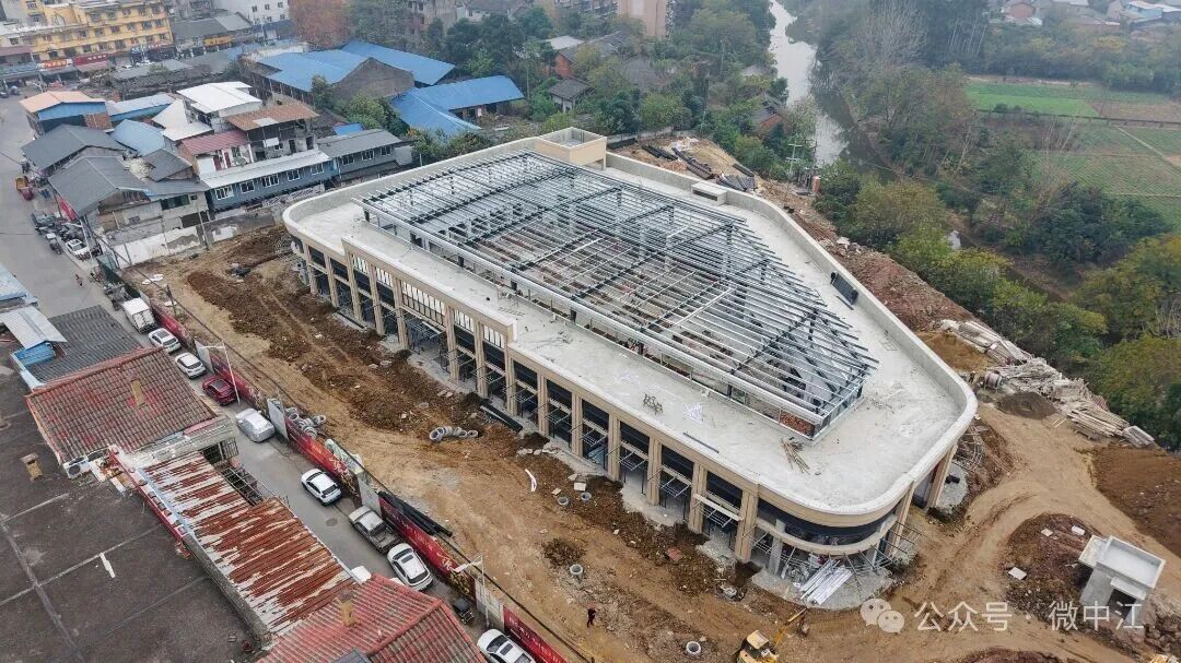 中江又一个新农贸市场冲刺收尾！这个“烟火聚集地”...